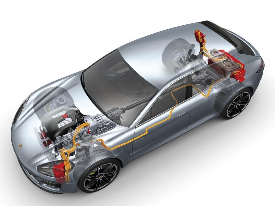  Porsche Panamera Sport Turismo Concept 2012 года  (фото 106 из 121)